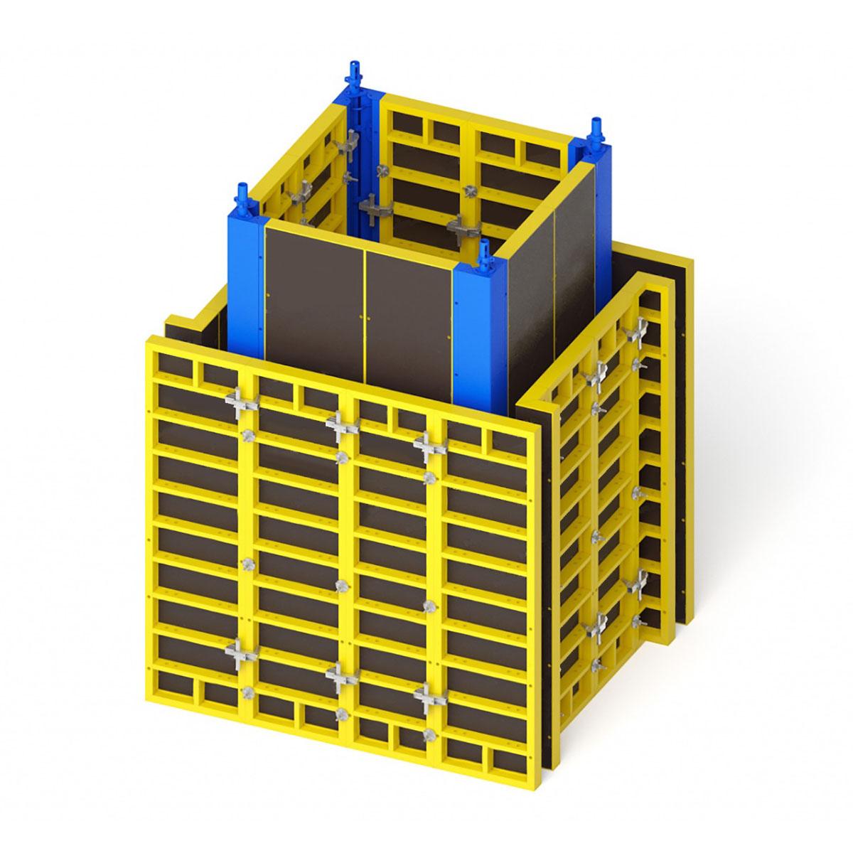 Опалубка стен. Опалубка лифтовой Шахты. Опалубка Пери для лифтовых шахт. Распалубочный угол для шахт лифтовых. Самоподъемная опалубка лифтовой Шахты.