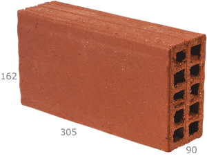 standard brick dimensions