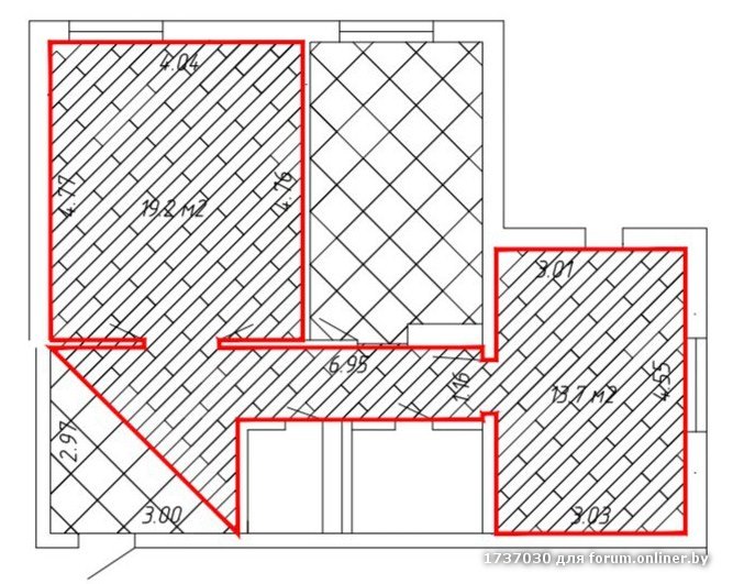 калькулятор ламината со схемой укладки на нестандартную комнату скачать