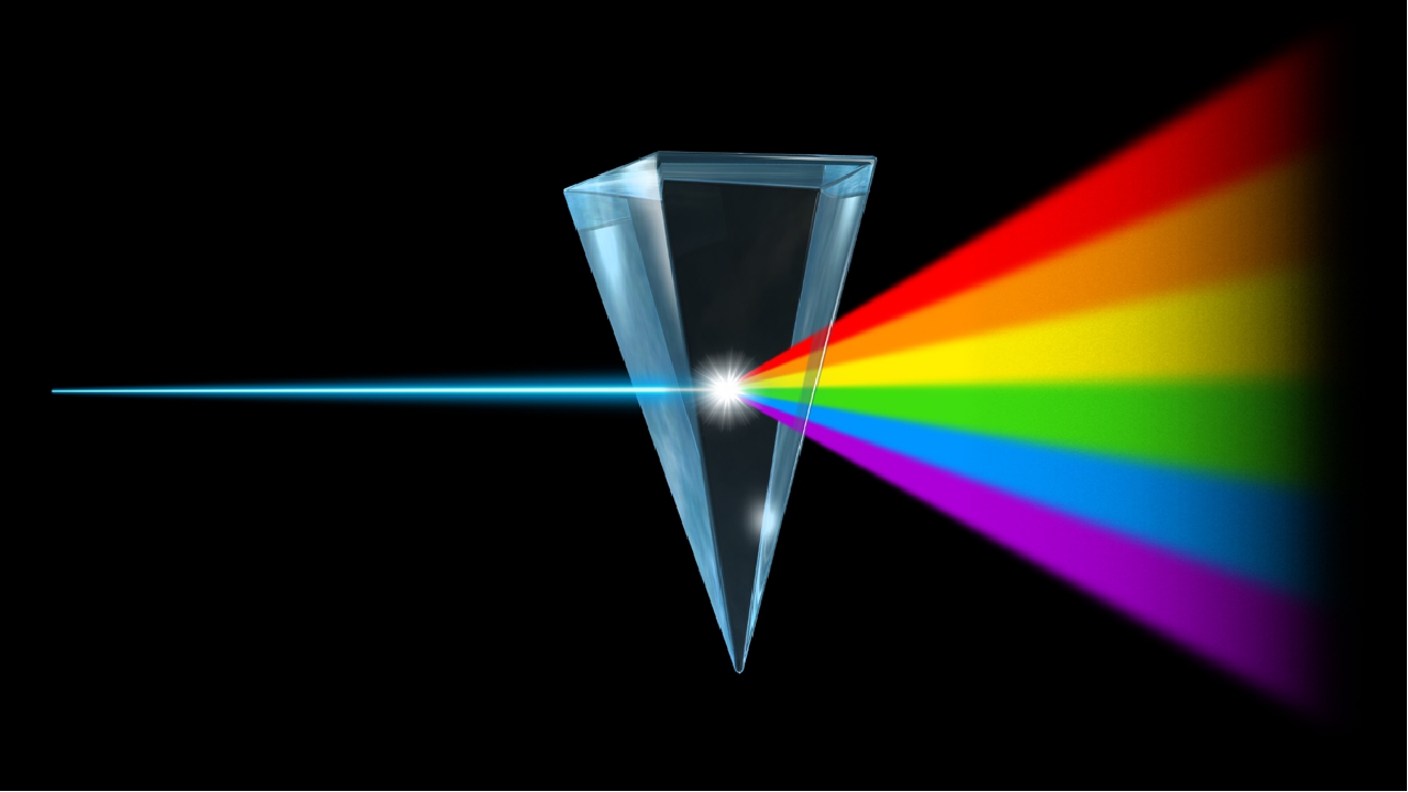 Луч света через стекло. Опыт Ньютона дисперсия. Опыт Ньютона преломление света. Опыт Ньютона спектр.