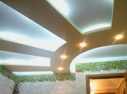 Натяжной потолок из гипсокартона - это не только необычное, но и практичное решение, которое позволит надолго забыть про ремонт потолочной поверхности