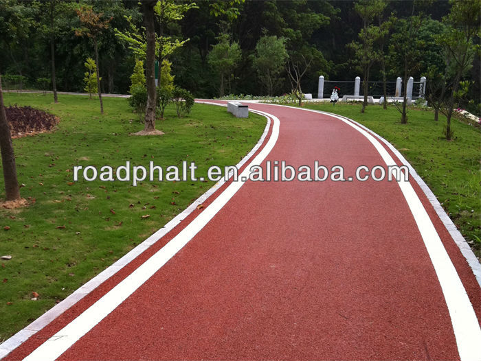 Roadphalt colored asphalt concrete mix bitumen price
