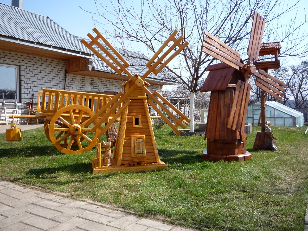 Декоративные Ветряные мельницы