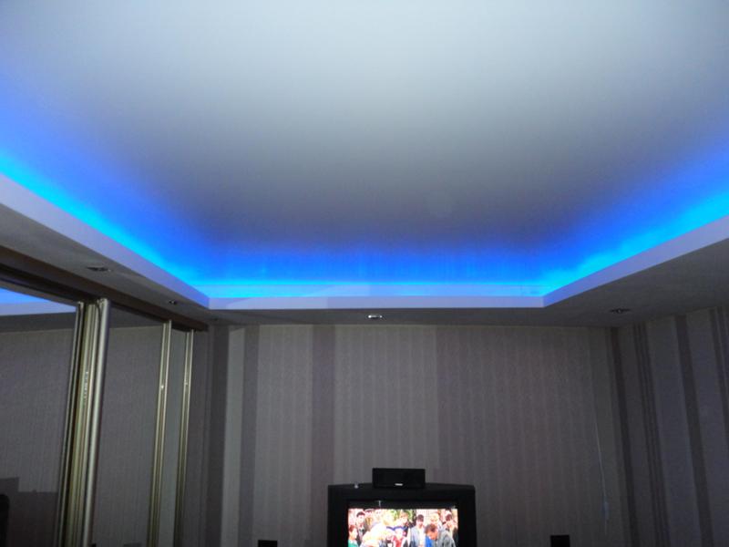 Фото потолок со светодиодной лентой фото