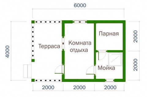 «Баня из пеноблока своими руками: преимущества и недостатки. Как построить баню из пеноблоков?» фото - banja penoblok 12