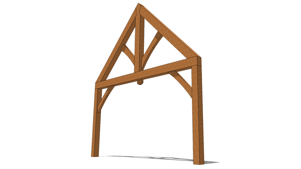 king post truss