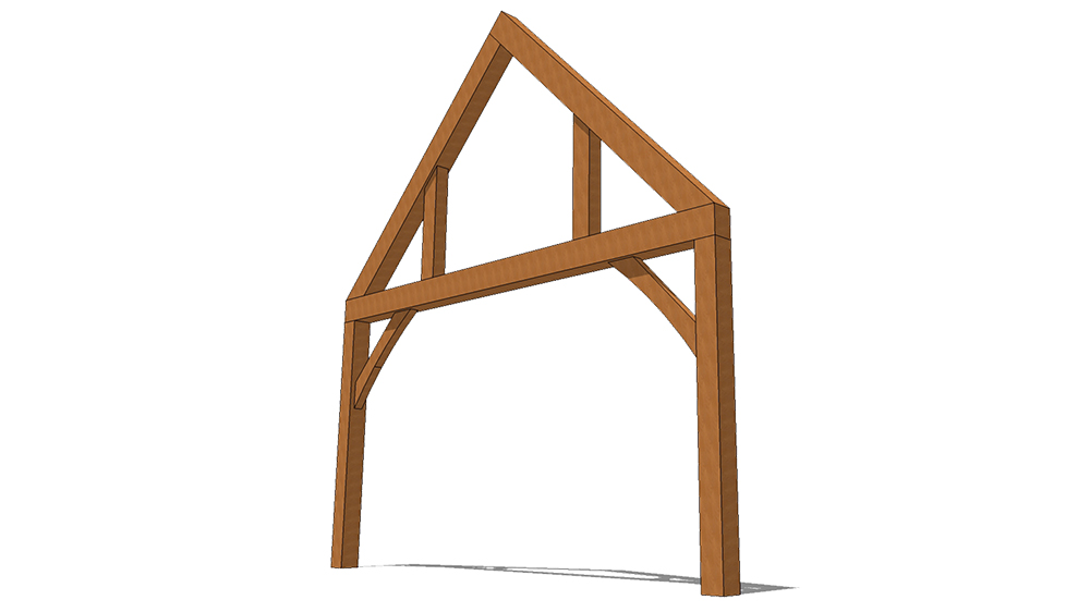 queen post truss