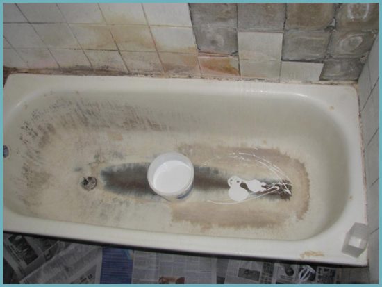 с чего начать реставрацию ванны
