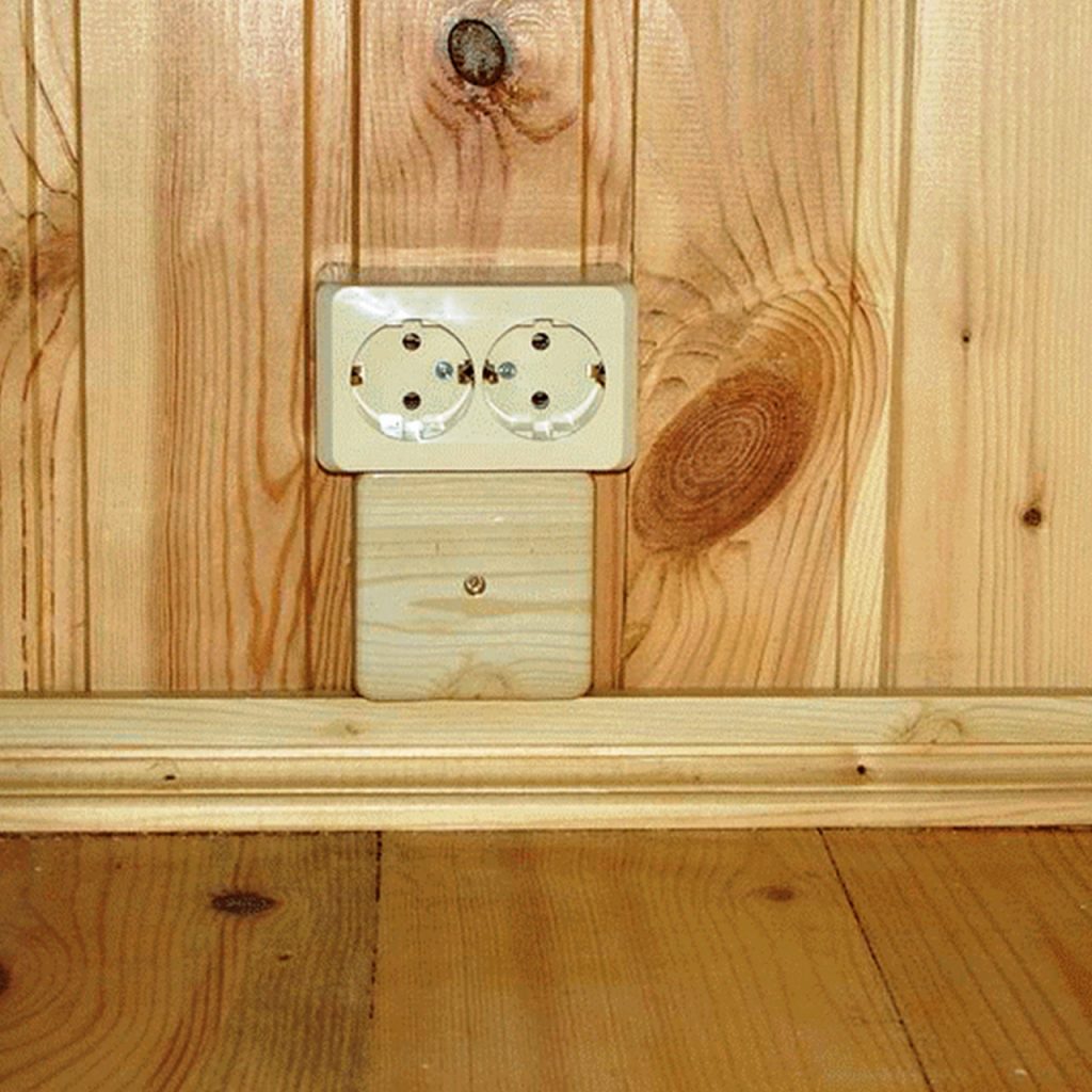 Короба для электропроводки в деревянном доме